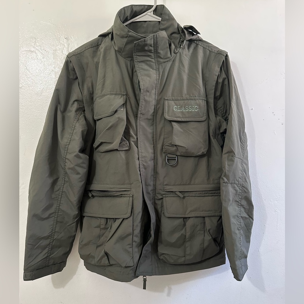 Classic Men's Olive Field Jacket